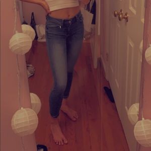 garage skinny jeans (mid rise)